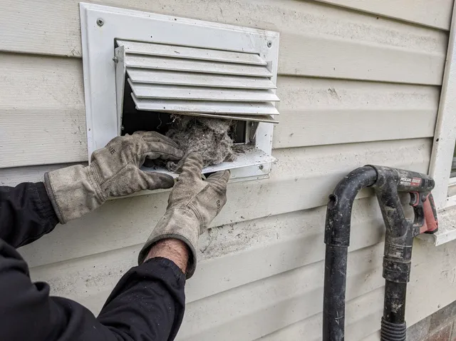 Dryer Exhaust Vent Cleaning in Hudson