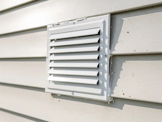 Expert vent cover replacement by Hudson Dryer Vent Cleaning in Hudson
