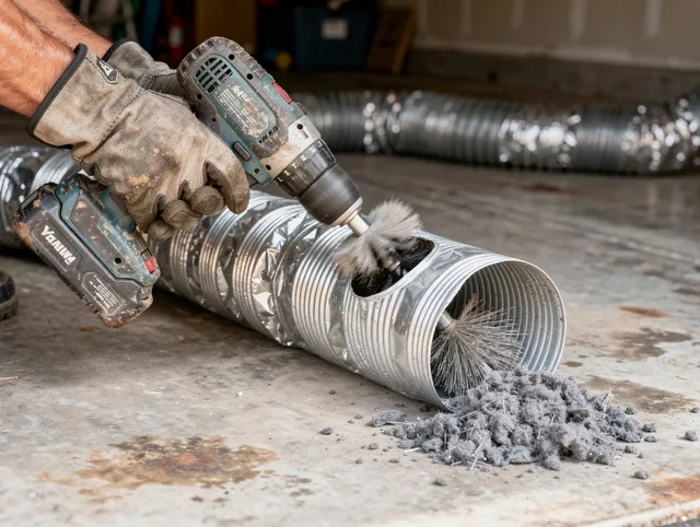 Professional duct cleaning by Hudson Dryer Vent Cleaning in Hudson