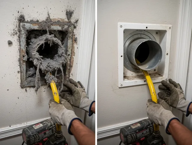 Expert gas dryer vent cleaning by Hudson Dryer Vent Cleaning in Hudson